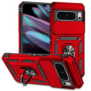 อุปกรณ์เสริมโทรศัพท์มือถือฝาหลังพร้อมห่วงยึดกล้องและเคสโทรศัพท์เกราะกันกระแทกหน้าต่างแบบกดสำหรับ Google Pixel 9 Pro - Product Image 4