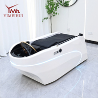 Lit de thérapie capillaire professionnel électrique pour lavage de cheveux, fauteuil de massage japonais pour salon de coiffure