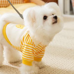 럭셔리 클래식 심플 귀여운 강아지 작은 펭귄 줄무늬 만화 백팩 친환경 알레르기 방지 폴리에스터 두발 후드 - Product Image 6