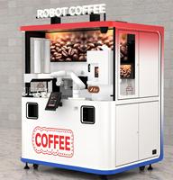 Funkyplay Robot Barista Intelligent à 6 Axes Tout-en-un, Robot à Café Automatique, Construction en Acier Inoxydable, 150 Tasses