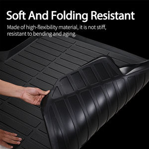 Accessoires intérieurs, tapis de coffre arrière 3D, tapis de bagages, housse de coffre pour Nissan Qashqai Murano <span class=keywords><strong>Terra</strong></span>, tapis de coffre de voiture - Product Image 3