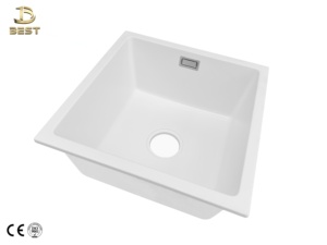4545 quartz beige high-quality modern trendy without faucet fresh kitchen <b>sink</b> - Product Image 2