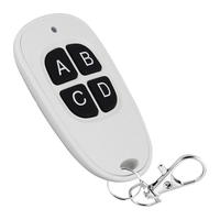 Control Remoto Inalámbrico RF de 433Mhz, 1, 2, 3, 4 Botones, Transmisor de Código de Aprendizaje 1527 para Controlador de Puerta de Garaje