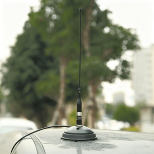 เสาอากาศวิทยุติดรถยนต์แบบยืดหยุ่น 144/430MHz VHF UHF คู่ย่านความถี่ - Product Image 1