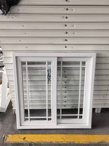 Fenêtre à <span class=keywords><strong>double</strong></span> <span class=keywords><strong>vitrage</strong></span> en verre trempé avec cadre en <span class=keywords><strong>PVC</strong></span>/UPVC blanc ou noir - Product Image 3