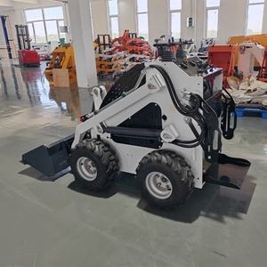 Minicargadora con Motor Diésel/Eléctrico, con Trituradora, Perforadora, Garra y Quitanieves, Compacta y de Alta Eficiencia - Product Image 5