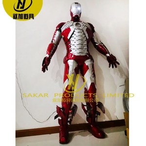 Disfraz de Iron Man Personalizado, Disfraces de Mascota, Traje de Iron Man Realista de Tamaño Humano, Robots para Adultos, Disfraz de <span class=keywords><strong>Batman</strong></span> - Product Image 3