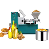 Presse à huile à froid pour graines de tournesol, huile de cuisson en spirale 6YL-125, presse à huile de sésame, d'arachide, de soja