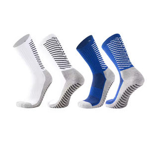 Custom High Quality Colorful Cotton Breathable Towel Bottom Cushioned Soccer Custom Logo Sports Football <b>Grip</b> <b>Socks</b> Wholesale - Product Image 6