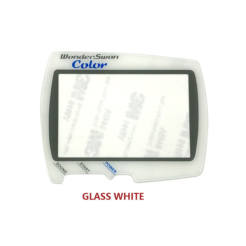 White with Blue font