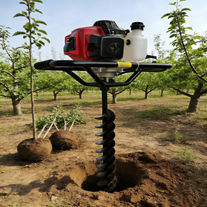 เครื่องเจาะดินคุณภาพสูง ใช้เครื่องยนต์เบนซิน 2 จังหวะ สำหรับขุดหลุมปลูกต้นไม้ - Product Image 3