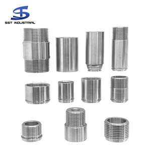 สินค้ามาใหม่ ข้อต่อท่อสแตนเลส 316L ทนแรงดันสูง ขนาด 3/8" เกลียวใน BSP PT/NPT - Product Image 5