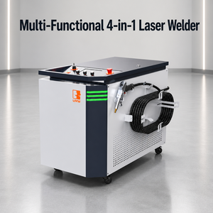 Nouvelle machine de soudage au laser refroidie à l'eau de 3000 W pour le métal avec fonction de découpe, de nettoyage et d'alimentation en fil 4 en 1 - Product Image 3