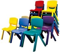 Chaise pliante pour enfants en plastique moderne, de haute qualité et confortable, chaises colorées pour enfants empilables pour les garderies et les écoles maternelles