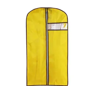 Suit Garment Bag Custom Logo Wedding Dress Non Woven Cloth Garment Suit Cover Bags