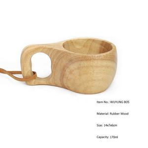 Tasse Kuksa en bois naturel faite à la main pour le bureau et la maison pour le service d'eau de lait de café de thé pour la rentrée scolaire - Product Image 6