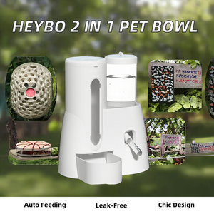 Lujosa y Elegante Botella de Agua 2 en 1 Antigoteo para Animales Pequeños con Dispensador Automático de Comida para Hámsters Sírios y Enanos - Product Image 2