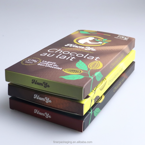 Cajas <span class=keywords><strong>de</strong></span> Regalo Personalizadas <span class=keywords><strong>de</strong></span> Papel Reciclable con Recubrimiento UV, Grabado en Relieve y Laminado Mate <span class=keywords><strong>para</strong></span> Empaque <span class=keywords><strong>de</strong></span> Chocolate, Cereal y Barras <span class=keywords><strong>de</strong></span> Caramelo - Product Image 5