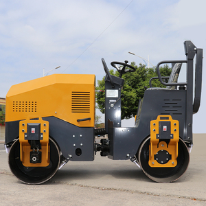 Rodillo de carretera de 1,5 toneladas Rodillo de carretera Compactador barato y duradero de 1,5 toneladas Rodillo de carretera vibratorio - Product Image 3