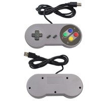 Mando de Juego USB Retro con Cable para Linux, SNES, PC, NESPi, RetroPie, Windows, Raspberry Pi 4B, 3B+, 3B