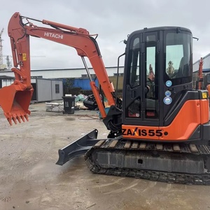 รถขุดขนาดเล็ก Hitachi ZX55U 5.5 ตัน มือสองจากญี่ปุ่น คุณภาพสูง ราคาถูก พร้อมขาย - Product Image 1