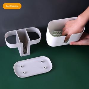 Household Kitchen Plastic Chopstick Holder Compartments Drainage Multifunctional Storage <b>Rack</b> Double-Layer Detachable Chopstick - Product Image 4
