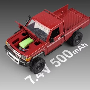 Coche RC a Escala 1:12 SJY-MN82 PRO Mejorado 4x4 Todoterreno con Faros, Control Remoto, Juguete para Niños, Regalo para Adultos - Product Image 6