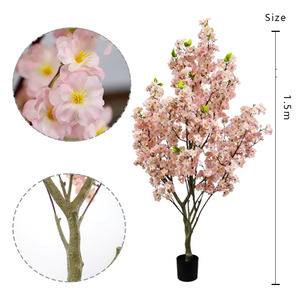 New Design <b>Artificial</b> Cherry <b>Tree</b>-Large Realistic Wedding Indoor/<b>Outdoor</b> Party Centerpiece Decor Natural Looking Eco-Friendly - Product Image 2