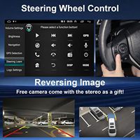 Autoradio tactile 10,1 pouces pour Toyota Tacoma 2005-2015 avec Apple CarPlay sans fil, Android Auto, GPS, commande au volant, WiFi, FM et caméra de recul