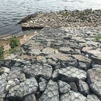 Caja de Gabiones Galvanizada de Alta Resistencia para la Construcción de Muros de Contención |   Malla de Alambre Hexagonal con Recubrimiento de Zinc de Alta Resistencia para Jaulas de Piedra