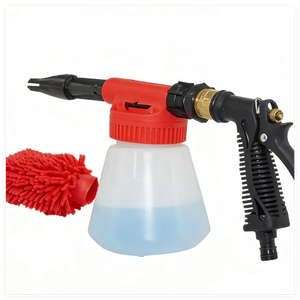 Pistolet <span class=keywords><strong>à</strong></span> mousse basse pression pour le nettoyage automobile, se connecte <span class=keywords><strong>à</strong></span> un tuyau d'arrosage, concentration de mousse réglable pour voitures, vélos, bateaux, camping-cars - Product Image 3