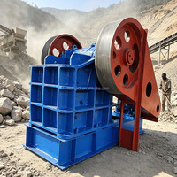 Maquinaria de Minería de Oro de Alta Eficiencia, Trituradora de Mandíbulas PE400*600 para Plantas de Trituración de Oro, Granito, Basalto, Piedra Caliza y Cuarzo