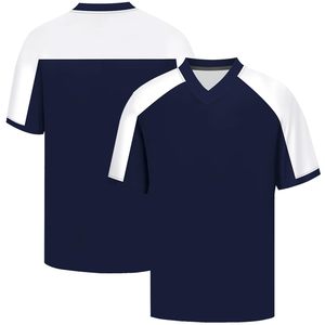Camiseta de Fútbol de Punto 100% Algodón para Hombre, Unisex, Informal, para Entrenamiento Físico, Transpirable, de Secado Rápido, Ropa Deportiva - Product Image 1