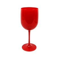 Cadeaux promotionnels Flûtes à champagne en plastique acrylique de 16 oz Verres à vin Gobelets en plastique réutilisables 480 ml
