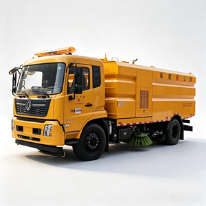 Camion de nettoyage et de récupération des eaux usées 10M3, aspirateur intégré pour la récupération de boue et de silt, nettoyeur de chaussées - Product Image 1