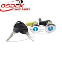 Serrure de porte de voiture de qualité supérieure avec clé 6001550788 LH 6001550787 RH pour RENAULT SANDERO Auto Dooor Key Set