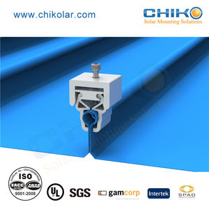 Klem Kunci E, Solusi Pemasangan Tenaga Surya Tidak Ada Penetrasi untuk Atap Jahitan Berdiri - Product Image 3