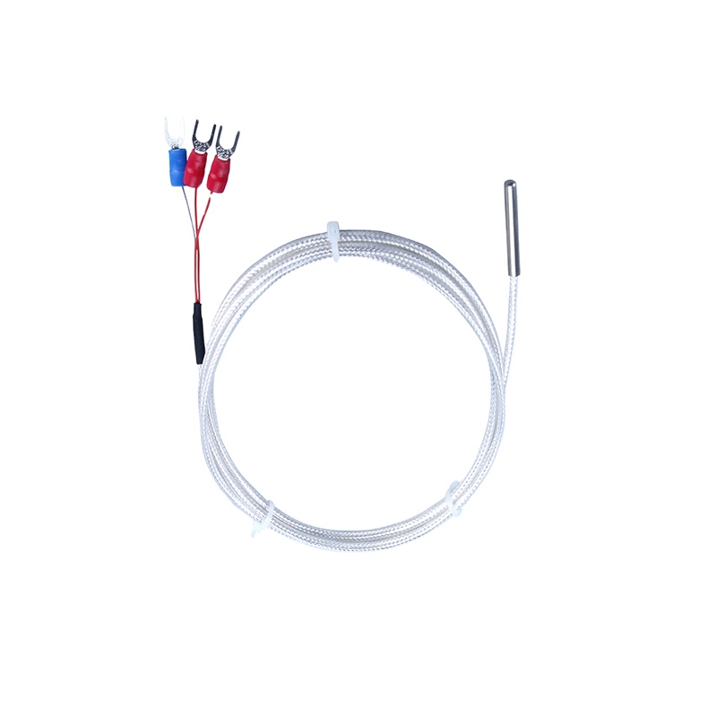 WRN-10 temperature sensor thermocouple thermometer probe Type K 1 level ss316 stainless steel PTFE silver plated wire sensor