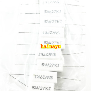 Hainayu liste devis livraison rapide RX27 résistance de ciment horizontale <span class=keywords><strong>27000</strong></span> <span class=keywords><strong>euro</strong></span> 5W27KJ précision 5% résistance céramique 5W 27K - Product Image 1
