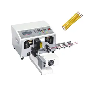 Two wire cable cut strip and twisting machine computer cable cutting stripping twisting machine with good price