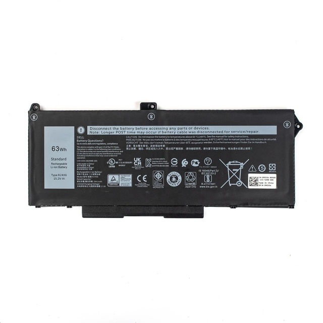 Wholesale 63Wh 15.2V Laptop Battery RJ40G for Dell Latitude 5420 5520 Precision 15 3560 Replacement Li-ion Battery