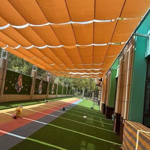 Usine professionnelle produire des voiles de vague Pergola <span class=keywords><strong>ombrage</strong></span> auvent extérieur rétractable auvent - Product Image 2