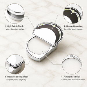 Baume parfumé solide HKH Long Lasting Slide Lid pour femmes, idéal pour une utilisation nomade, marques de parfums à étiquette privée. - Product Image 3