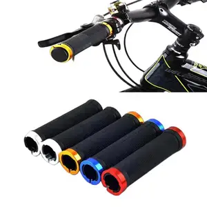 wholesale Hot Sale Bicycle Double Lock Cycling Handle Bar Grips Hand Cover Anti-slip Bicycle Handlebar Grips Bike Accessories