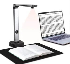 Scanner di libri ad alta velocità riconoscimento automatico 16Mp Ocr A3/A4/A5/A6 Scanner portatile per Document Book