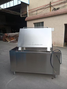 Poêle à braiser basculante commerciale 80L 100L 150L 200L Grande poêle à frire plate électrique Poêle à bratt inclinable au gaz naturel Pot à bratt basculant pour aliments - Product Image 3