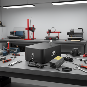 Kit de pompe à air Vevor 50 L/min réglable pour graveur et découpeur laser 20W, pièces d'équipement - Product Image 2