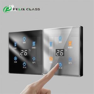 Felix Glass Waterproof Tempered Glass <b>Mouse</b> Pad for Kitchen Desk - Product Image 3