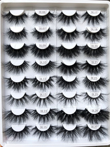 Vendeurs de cils de vison duveteux complets 15mm-25mm Cils en bande vaporeux en gros qui ressemblent à des extensions de cils - Product Image 3