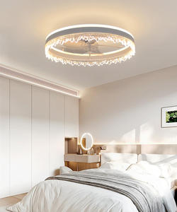 Double-Sided Smart <b>Ceiling</b> <b>Fan</b> for Bedroom 5-Blades, 3 Color Temperatures, 6-Speed Low-Noise DC Motor, <b>Remote</b>/APP Control - Product Image 2